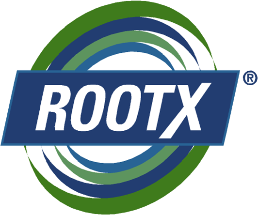 The RootX Company logo